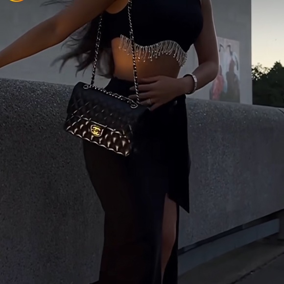 Zara SEAMLESS RHINESTONE TOP - Picture 13 of 17